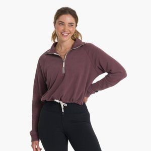 Vuori Sedona Half-Zip in Chestnut